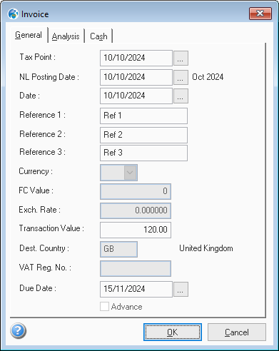 Extra Reference 3 SQL SE Invoice